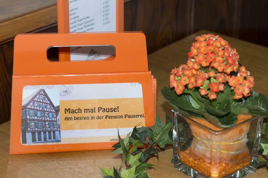 Pension Pauserei Oedheim Luaran gambar